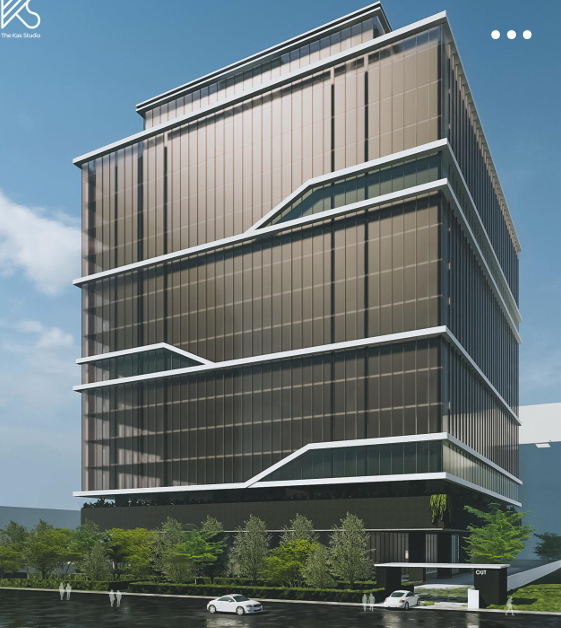 Raysoni Group Office Building fasade proposal at Kharadi